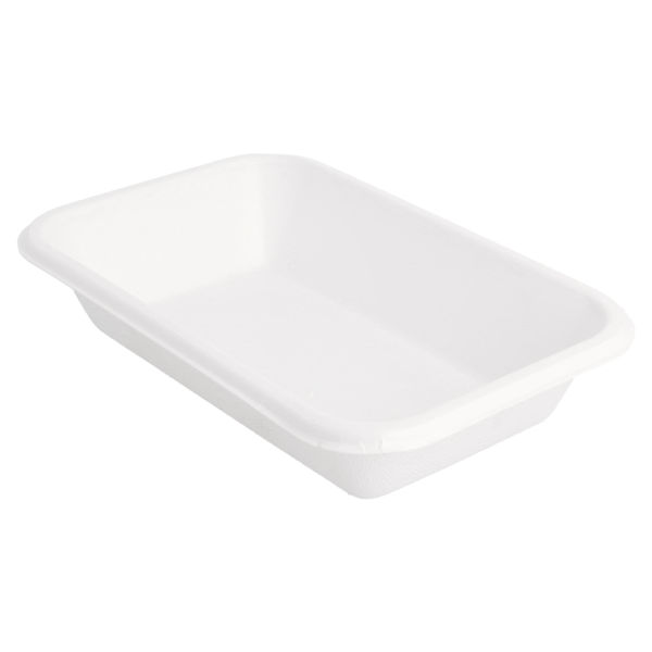 Garcia de pou BANDEJAS 'BIONIC' 425 ML 18x12x3 5 CM BLANCO BAGAZO (600 UNID.) Oferta exclusiva