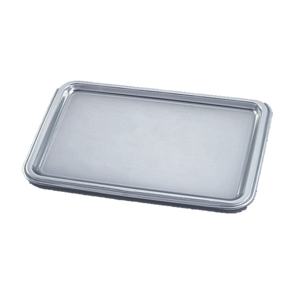 Garcia de pou BANDEJAS DE LUJO 'LUNCH' 25x35 CM PLATEADO PET (10 UNID.)