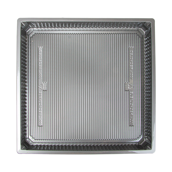 Garcia de pou RECIPIENTES PARA "SUSHI" 1473 ML 26 5x26 5x3 CM PLATEADO RPET (140 UNID.) En oferta