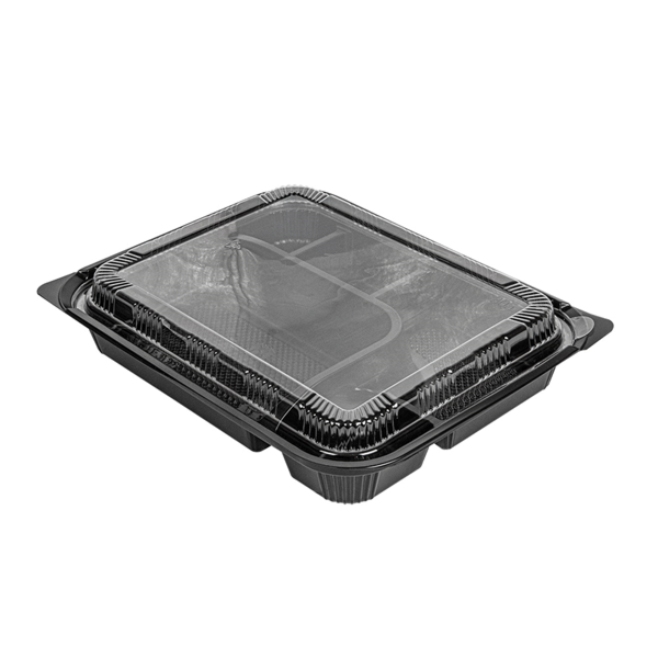 Garcia de pou COFRES 5 COMPARTIMENTOS 23 9x19x3 5 CM NEGRO PP (200 UNID.)