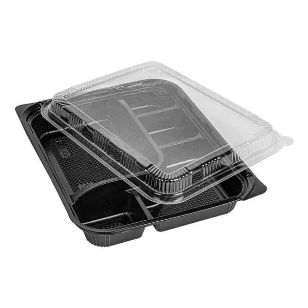Garcia de pou COFRES 5 COMPARTIMENTOS 23 9x19x3 5 CM NEGRO PP (200 UNID.) Libre de impuestos