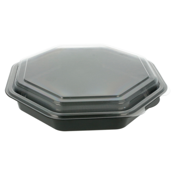 Garcia de pou RECIPIENTES 1064 ML 23x23x5 CM NEGRO PS (200 UNID.) Ofertas de temporada