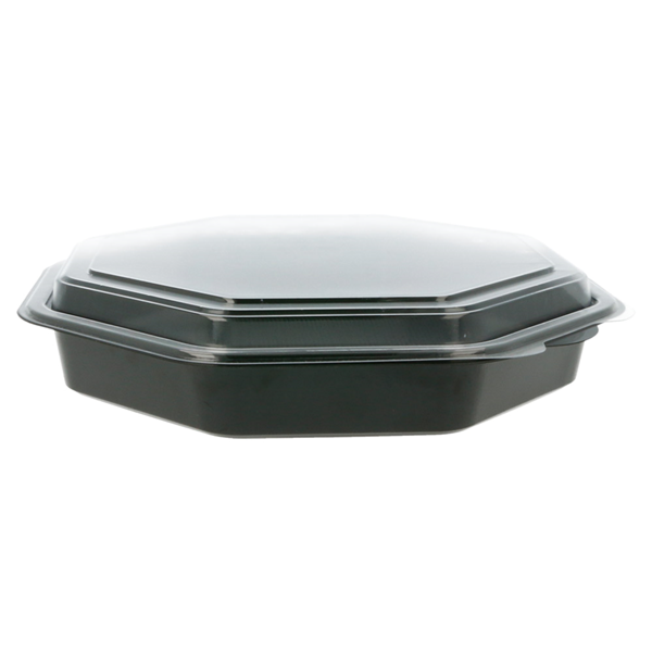 Garcia de pou RECIPIENTES 1064 ML 23x23x5 CM NEGRO PS (200 UNID.) Ofertas de temporada