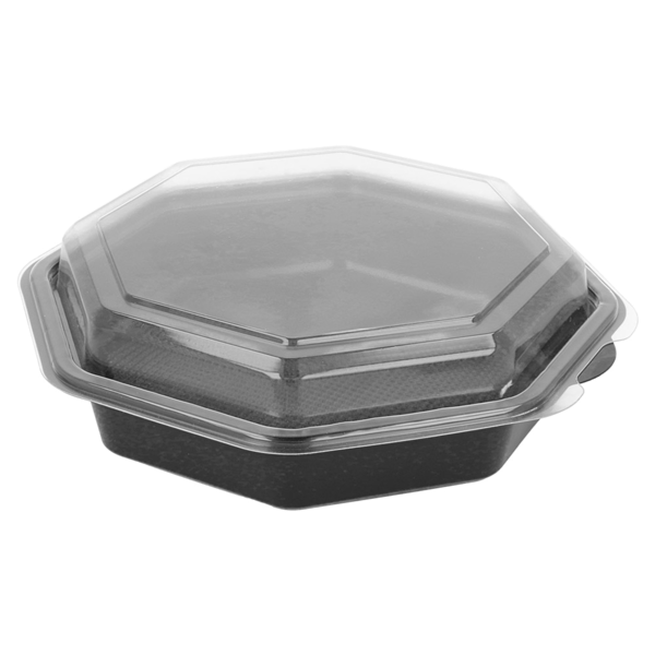 Garcia de pou RECIPIENTES 680 ML 19x19x5 CM NEGRO PS (300 UNID.) Rebajas de fin de temporada