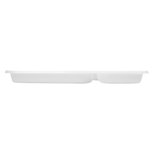 Garcia de pou BANDEJAS COMIDA PARA LLEVAR 3 COMP. 31 5x21 CM BLANCO PS (400 UNID.) Outlet