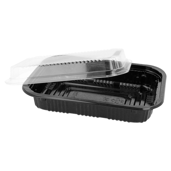 Garcia de pou SETS BARQUILLAS + TAPAS 17x11 5x5 CM NEGRO PS (500 UNID.) En oferta