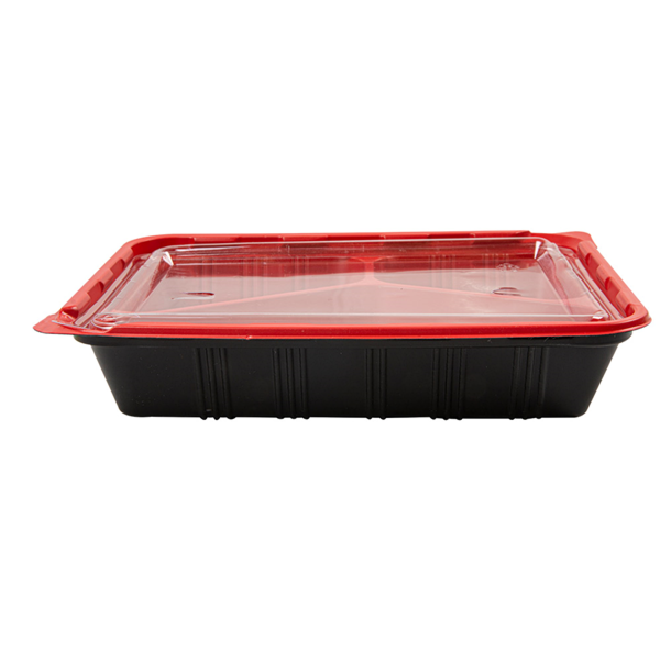 Garcia de pou BANDEJAS MICROONDABLES COMIDA INDIVIDUAL 22 5x18x4 5 CM NEGRO PP (400 UNID.) Tienda