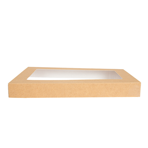 Garcia de pou TAPAS CON VENTANA PARA CAJAS 254.72 'THEPACK' 240 G/M2 + 32 OPP 22x15x2 CM NATURAL CARTÓN ONDULADO NANO-MICRO (50 UNID.) Rebajas top