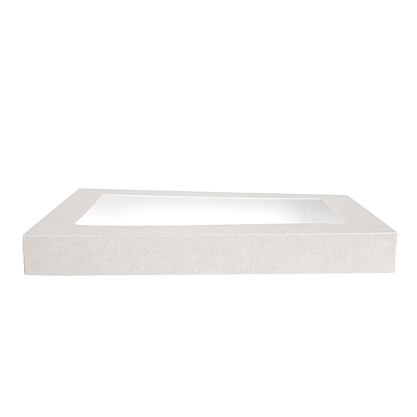 Garcia de pou TAPAS CON VENTANA PARA CAJAS 254.71 'THEPACK' 250 G/M2 + 32 OPP 22x15x2 CM BLANCO CARTÓN ONDULADO NANO-MICRO (50 UNID.) Envío gratis