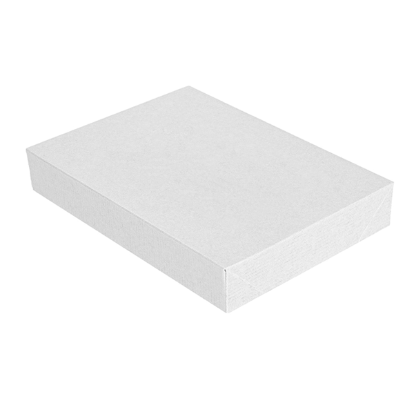 Garcia de pou TAPAS SIN VENTANA PARA CAJAS 254.77 'THEPACK' 250 G/M2 11x15x2 CM BLANCO CARTÓN ONDULADO NANO-MICRO (200 UNID.)
