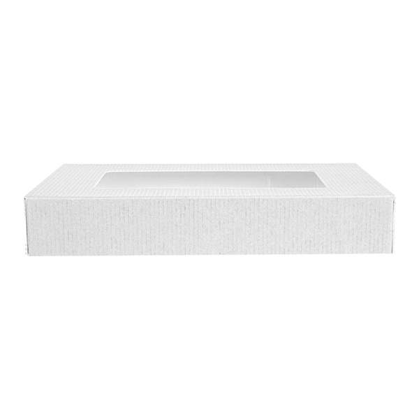 Garcia de pou TAPAS CON VENTANA PARA CAJAS 254.77 'THEPACK' 250 G/M2 + 32 OPP 11x15x2 CM BLANCO CARTÓN ONDULADO NANO-MICRO (200 UNID.) COMPRAR AHORA