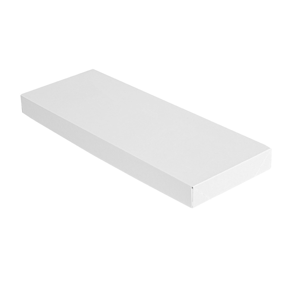 Garcia de pou TAPAS SIN VENTANA PARA CAJAS 254.65 'THEPACK' 250 G/M2 11x30x2 CM BLANCO CARTÓN ONDULADO NANO-MICRO (200 UNID.)