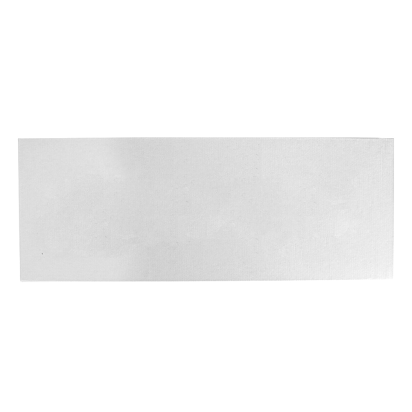 Garcia de pou TAPAS SIN VENTANA PARA CAJAS 254.65 'THEPACK' 250 G/M2 11x30x2 CM BLANCO CARTÓN ONDULADO NANO-MICRO (200 UNID.) Promoción por tiempo limitado