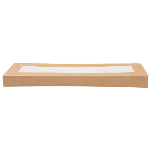 Garcia de pou TAPAS CON VENTANA PARA CAJAS 254.66 'THEPACK' 240 G/M2 + 32 OPP 11x30x2 CM NATURAL CARTÓN ONDULADO NANO-MICRO (200 UNID.) Solo hoy
