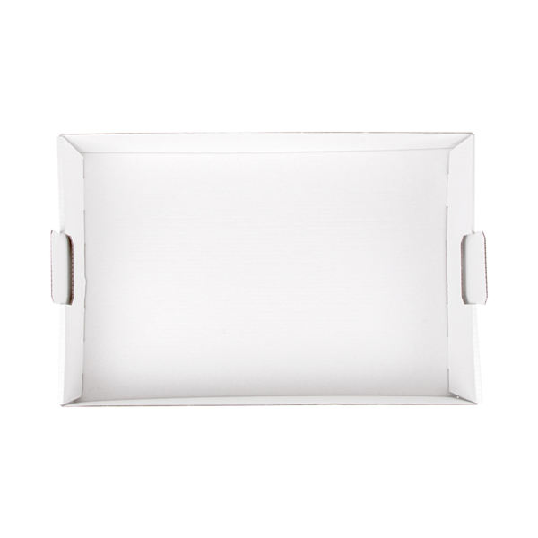 Garcia de pou BANDEJAS REAGRUPAR 390 G/M2 54 5x38 5x9 5 CM BLANCO CARTÓN (50 UNID.) Venta caliente