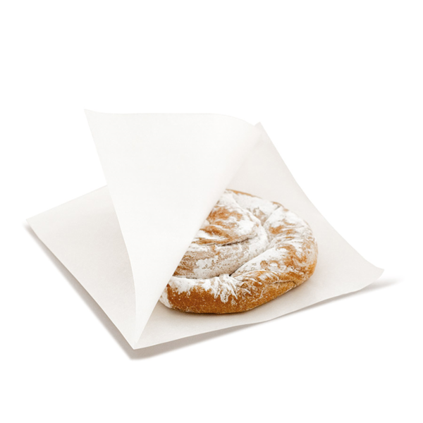 Garcia de pou BOLSAS ABIERTAS 2 LADOS 'OPEN PACK' 22 G/M2 + 8 LDPE 12x12 2 CM BLANCO KRAFT (100 UNID.)