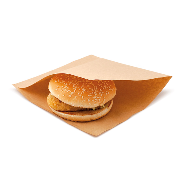 Garcia de pou BOLSAS ABIERTAS 2 LADOS 'OPEN PACK' 35 G/M2 + 10 LDPE 18x18 2 CM NATURAL KRAFT (100 UNID.)