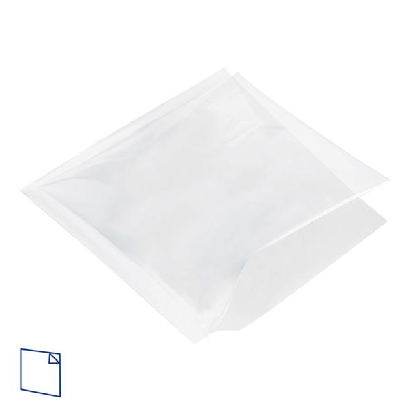 Garcia de pou BOLSAS ABIERTAS 2 LADOS CON VENTANA 'OPEN PACK' 35 G/M2 + 10 LDPE 19x19 CM BLANCO KRAFT (100 UNID.) Precio de fábrica