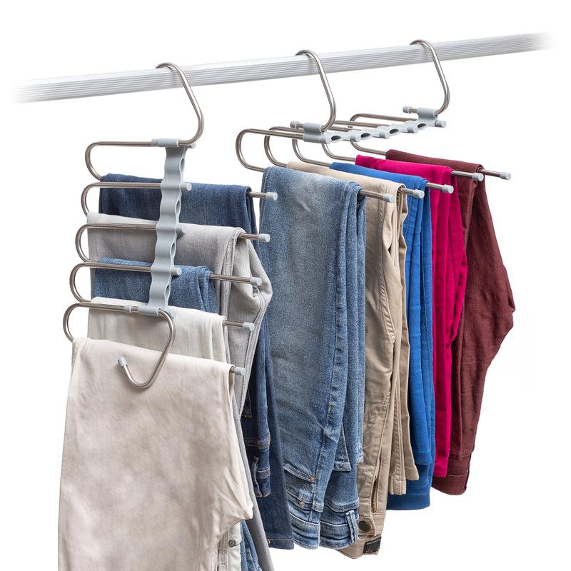 innovagoods Percha Múltiple para Pantalones 5 en 1 Havser InnovaGoods Promoción por tiempo limitado