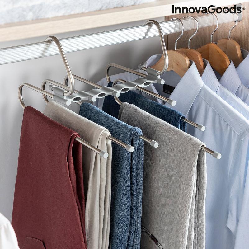 innovagoods Percha Múltiple para Pantalones 5 en 1 Havser InnovaGoods Promoción por tiempo limitado