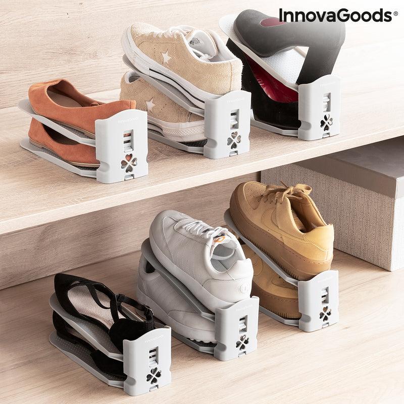 innovagoods Organizador de Zapatos Regulable Sholzzer InnovaGoods 6 Unidades Solo hoy