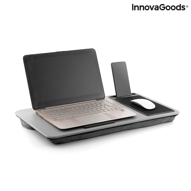 innovagoods Escritorio Portátil para Ordenador con Cojín XL Deskion InnovaGoods Solo queda un día