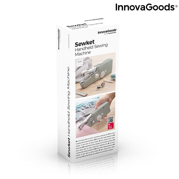 innovagoods Máquina de Coser de Mano Portátil de Viaje Sewket InnovaGoods Liquidación