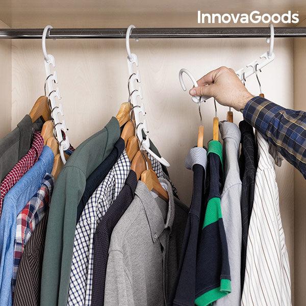 innovagoods Organizador de Perchas para 40 Prendas InnovaGoods (24 Piezas)