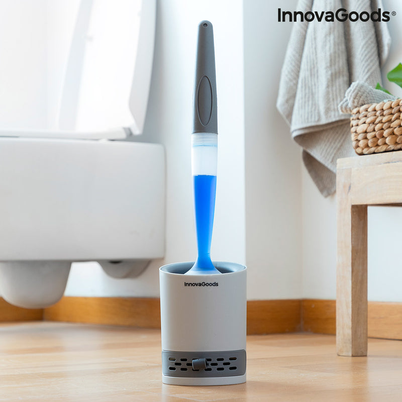 innovagoods Escobilla de Baño con Dispensador de Jabón Bruilet InnovaGoods Precio ultrabajo