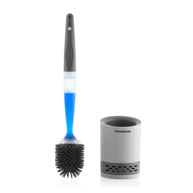 innovagoods Escobilla de Baño con Dispensador de Jabón Bruilet InnovaGoods Precio ultrabajo