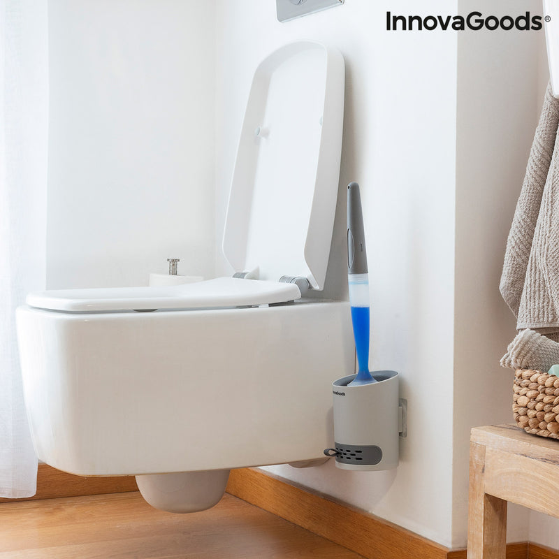 innovagoods Escobilla de Baño con Dispensador de Jabón Bruilet InnovaGoods Precio ultrabajo