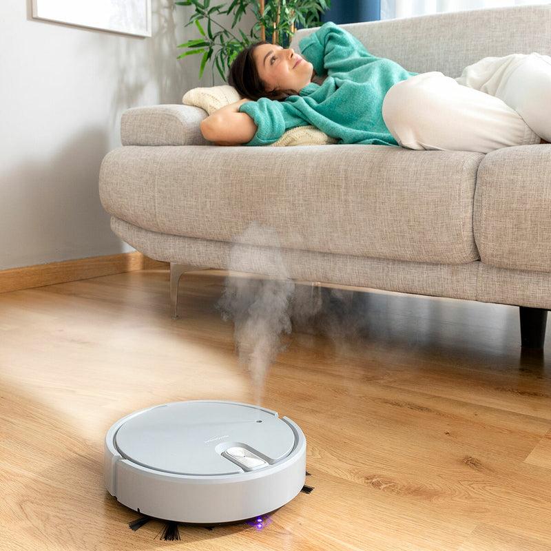 innovagoods Robot Aspirador Recargable Multifunción 5 en 1 Varob InnovaGoods