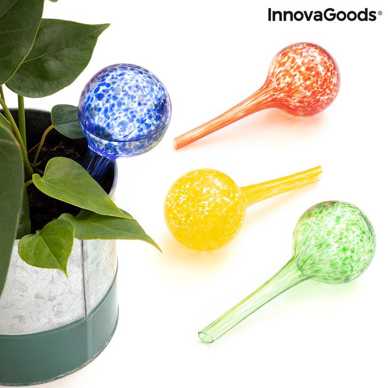 innovagoods Globos de Riego Automático Ballwooters InnovaGoods 4 Unidades En oferta