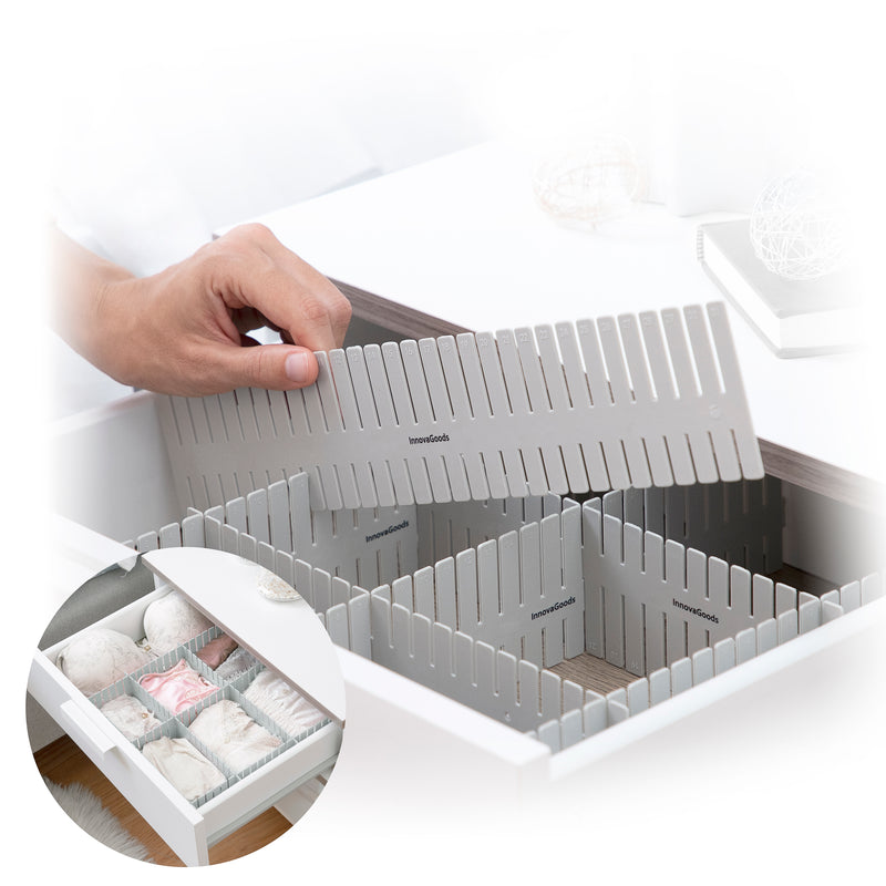 innovagoods Organizador de Cajones Ajustable Condor InnovaGoods 16 Unidades Gran oferta