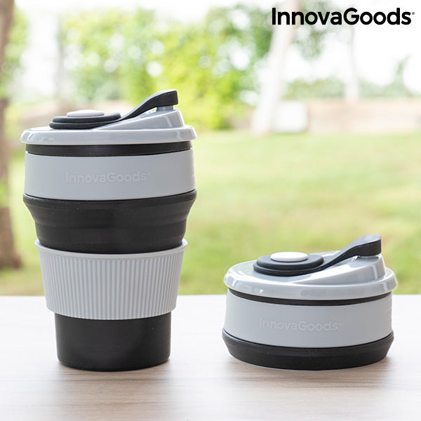 innovagoods Taza Plegable de Silicona Flahsie InnovaGoods Mejor oferta