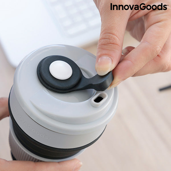 innovagoods Taza Plegable de Silicona Flahsie InnovaGoods Mejor oferta