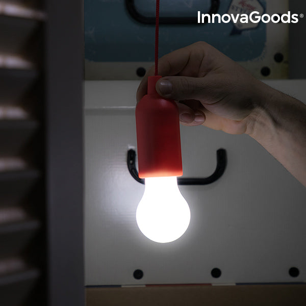 innovagoods Bombilla LED Portátil con Cordón InnovaGoods Envío gratis
