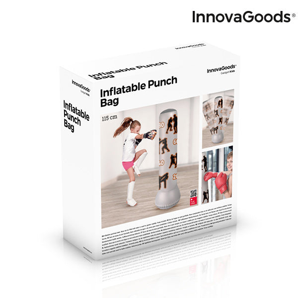 innovagoods Saco de Boxeo de Pie Hinchable para Niños InnovaGoods ÚLTIMAS EDICIONES