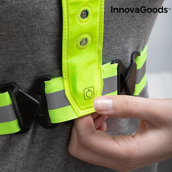 innovagoods Arnés Reflectante con LED para Deportistas InnovaGoods Libre de impuestos