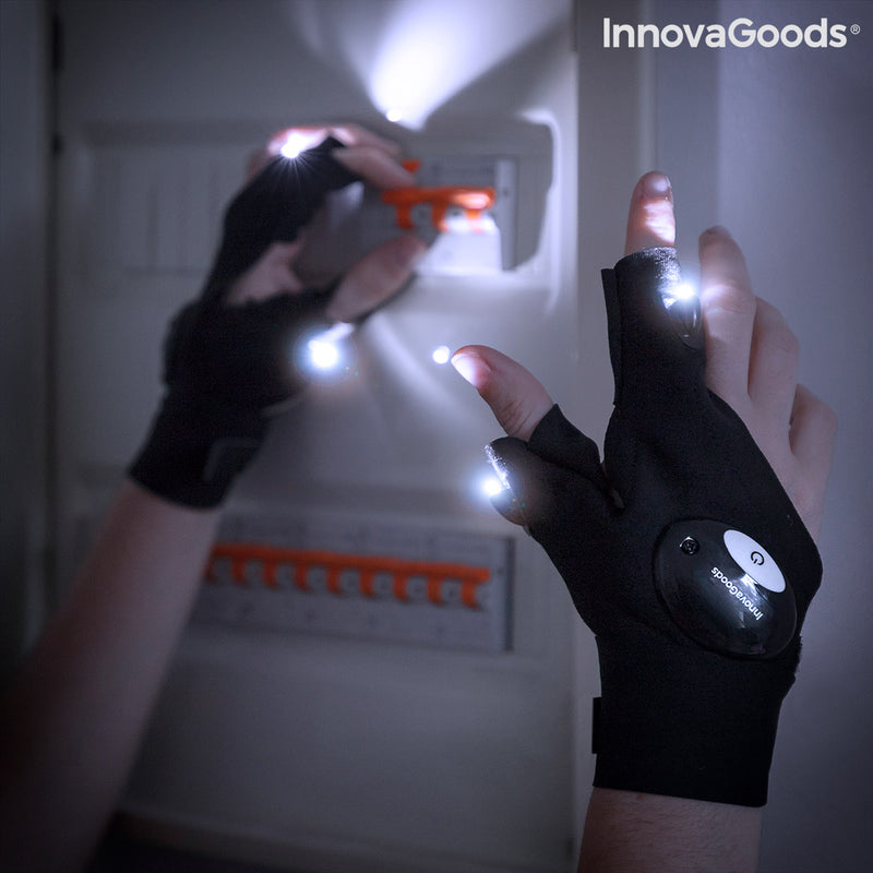 innovagoods Guantes con Luz LED Gleds InnovaGoods 2 Unidades Oferta exclusiva