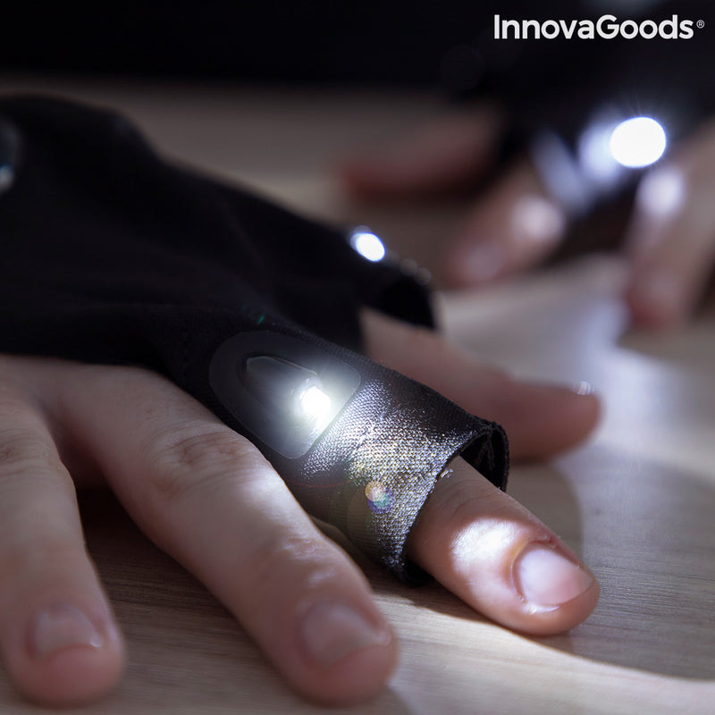 innovagoods Guantes con Luz LED Gleds InnovaGoods 2 Unidades Oferta exclusiva