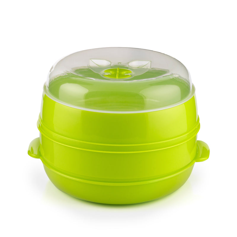 innovagoods Vaporera Doble para Microondas Fresh InnovaGoods Outlet online