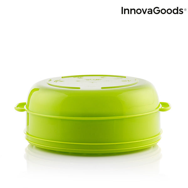 innovagoods Vaporera Doble para Microondas Fresh InnovaGoods Outlet online