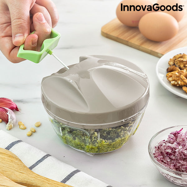 innovagoods Mini Picadora Manual con Cuerda Spinop InnovaGoods