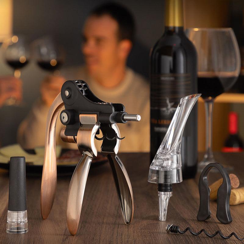innovagoods Set de Accesorios para Vino Servin InnovaGoods 5 Piezas