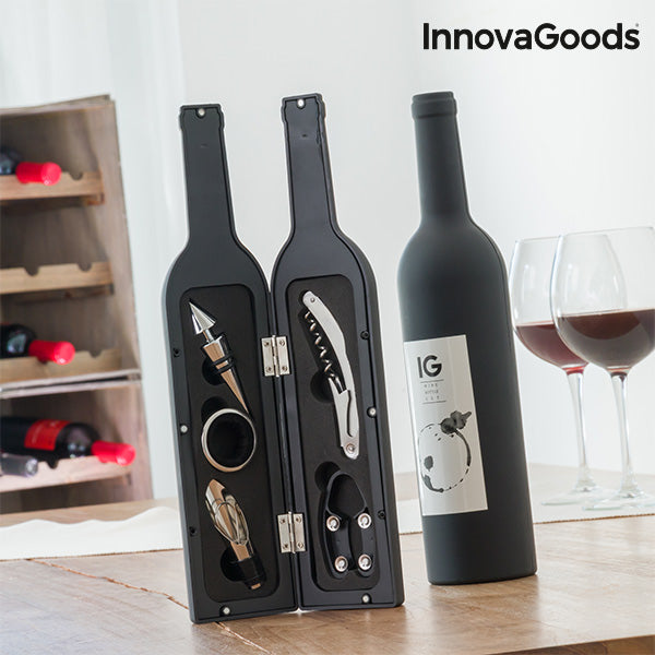 innovagoods Estuche de Vino Botella InnovaGoods (5 Piezas)