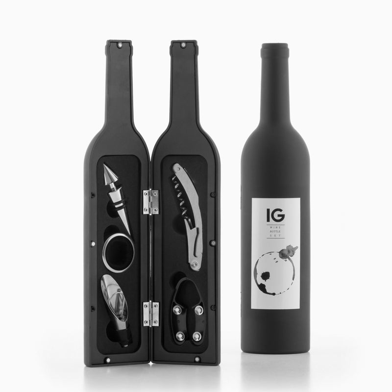 innovagoods Estuche de Vino Botella InnovaGoods (5 Piezas) Rebajas de fábrica