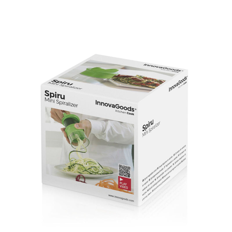 innovagoods Cortador de Verduras en Espiral Mini Spiralicer InnovaGoods Liquidación