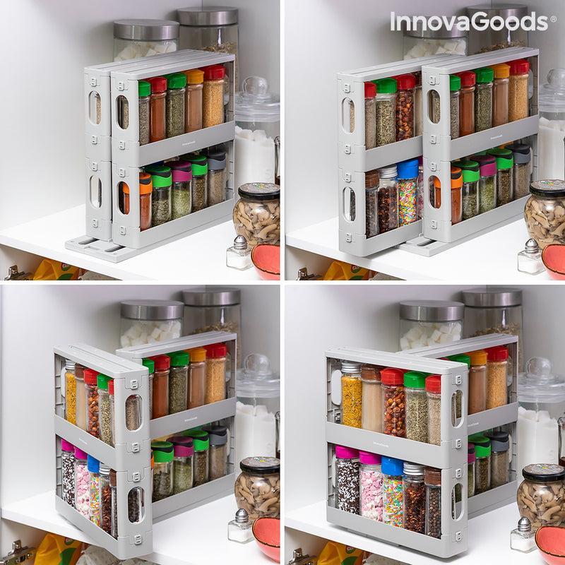 innovagoods Organizador de Especias Deslizante y Pivotante Rispick InnovaGoods Rebajas online