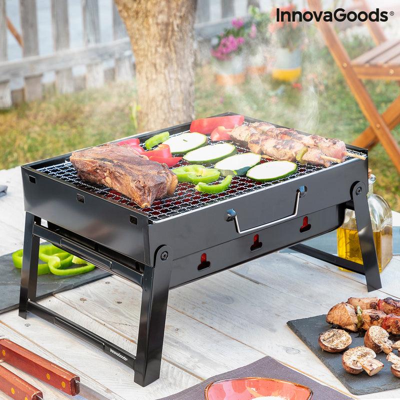 innovagoods Barbacoa Plegable Portátil para Carbón BearBQ InnovaGoods Rebajas top